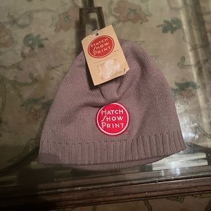 NWT- Hatch show print beanie